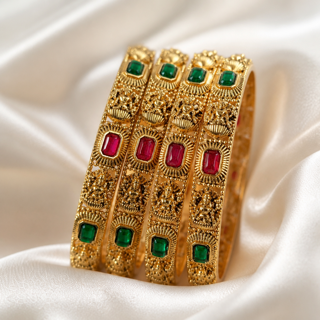 Bangles-Style 2 - Pack of 4 (NRW-92)