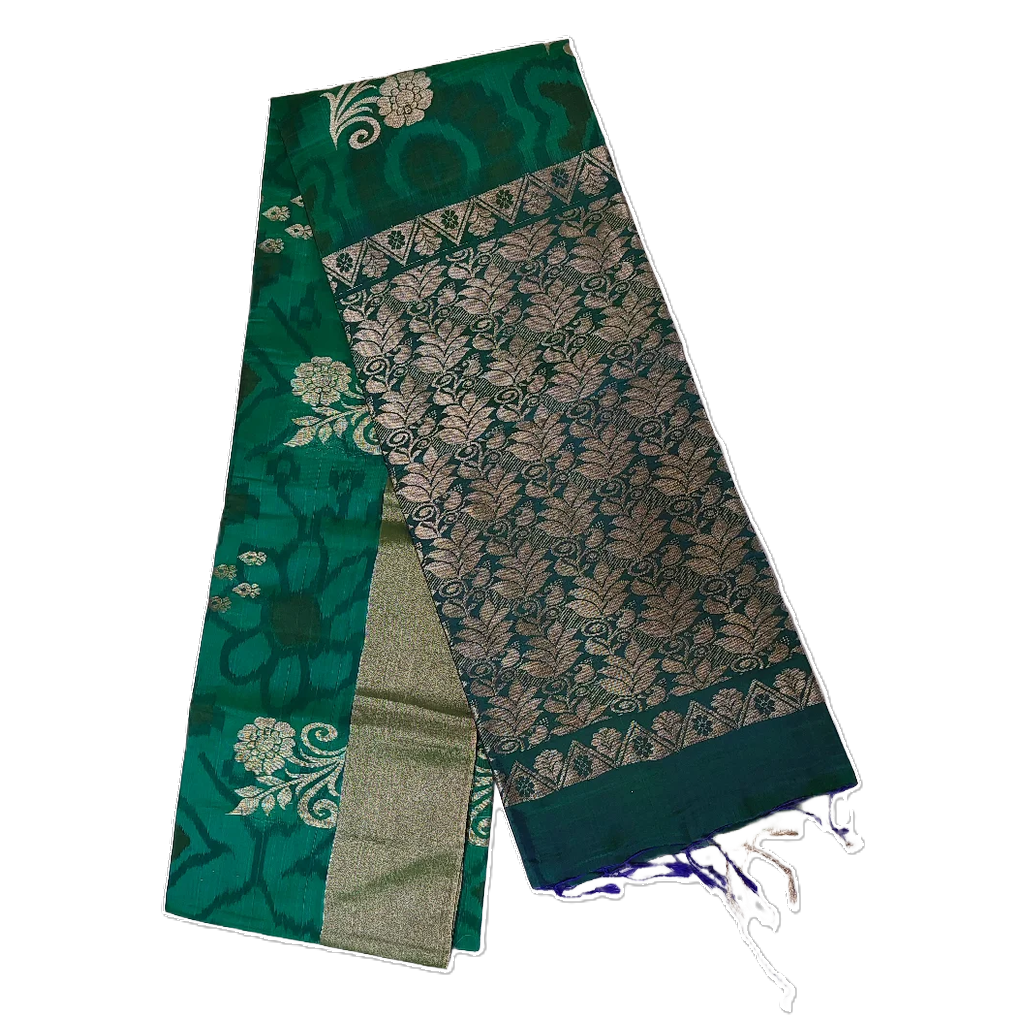 Pochampalli with ButtaPure Soft silk