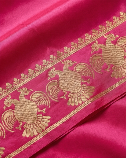 Semi crepe silk saree SR-CPP9-Pink