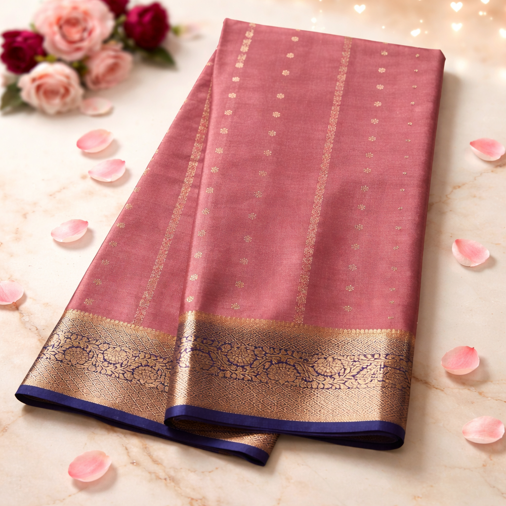 Semi Crepe silk saree SR-CPP5-2
