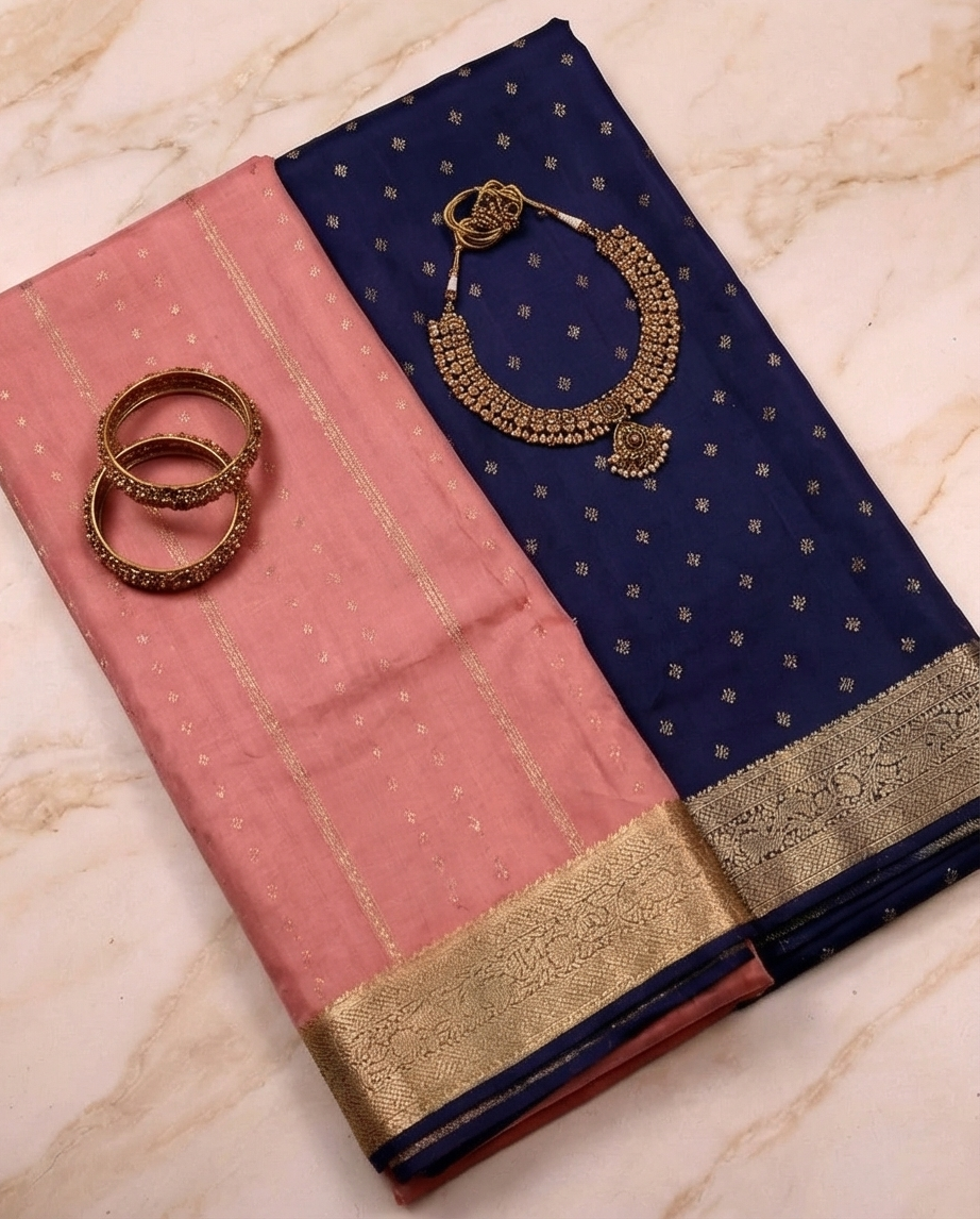Semi Crepe silk saree SR-CPP5-2