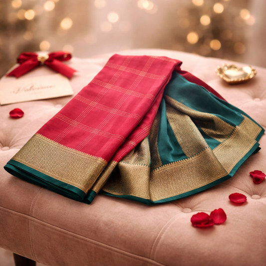 Pure Mysore silk saree SR-CPP3