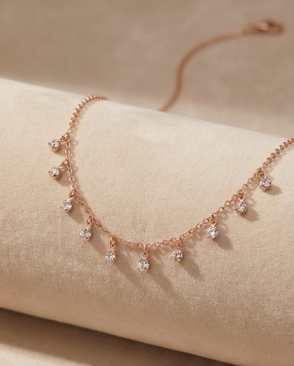 Rose Gold Invisible Necklace