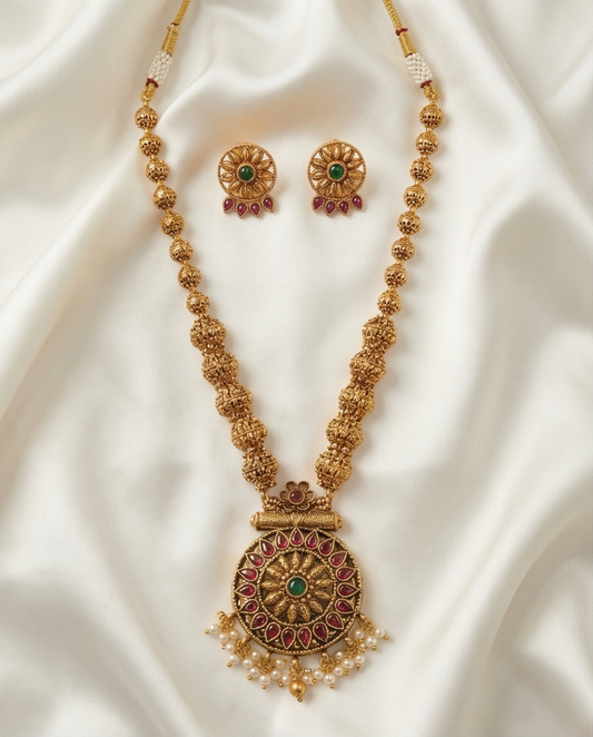 2 in 1 Peacock Jewellery