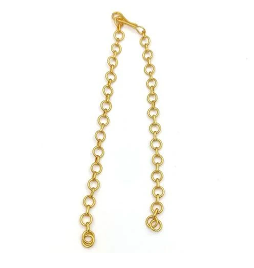 Gold lookalike back chain