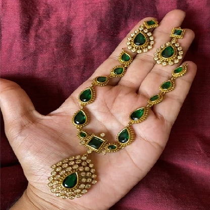 Jyotika emerald jewellery - Long