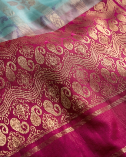 Pochampalli with ButtaPure Soft silk