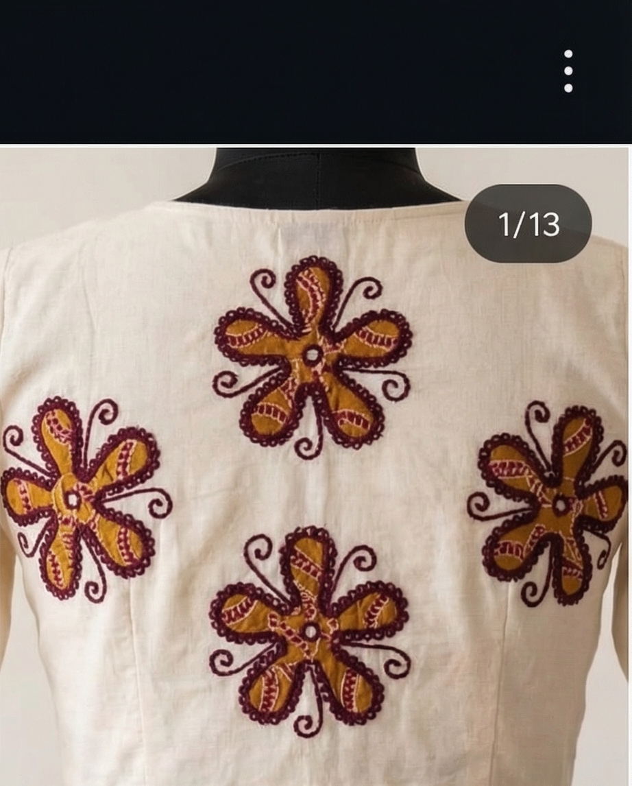 Cotton Saree + Stitched Blouse - SR-KP76