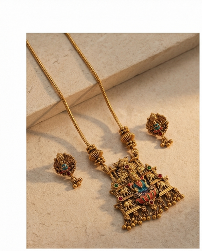 Antic Temple Design Haram with Earrings (NRW3)