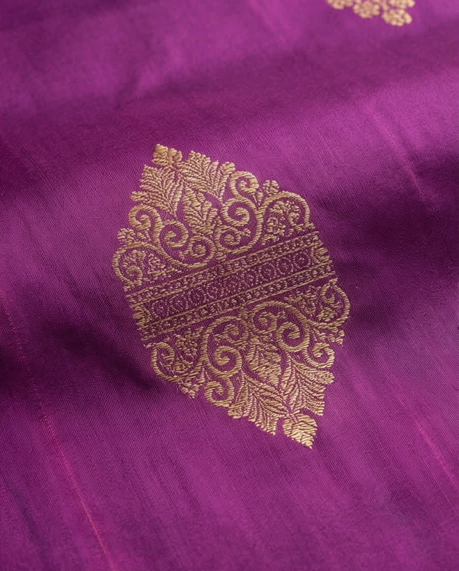 Pink Kanchipuram Semi Silk sarees