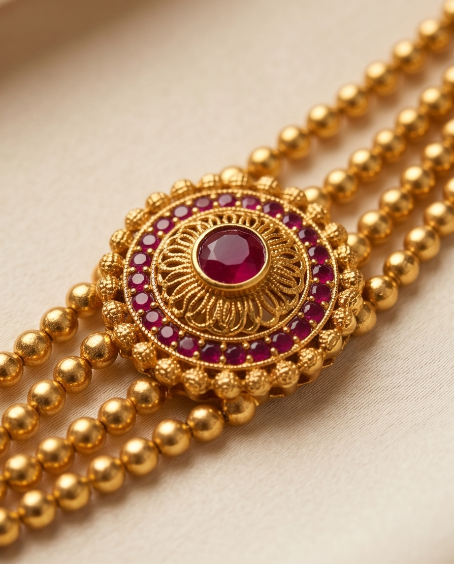 Rashmika Mandanna inspired choker with Earrings (NRW-76)