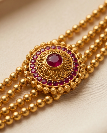 Rashmika Mandanna inspired choker with Earrings (NRW-76)