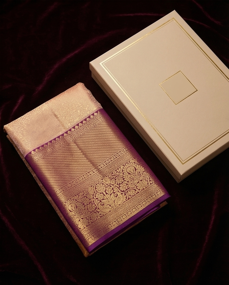 Pure Tissue Broket Silk sarees