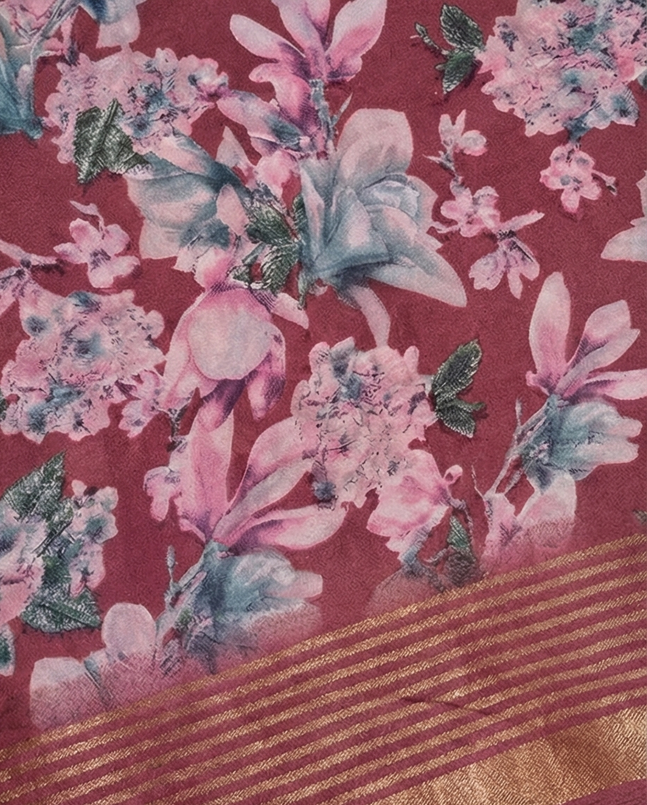 Pink Poonam Saree (SR-SP1)