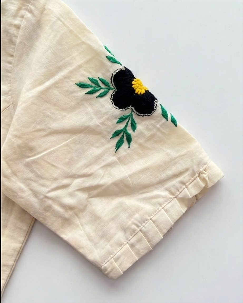 Cotton Saree + Stitched Blouse - SR-KP72