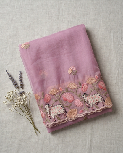 Pink Designer Saree (SR-SP21)