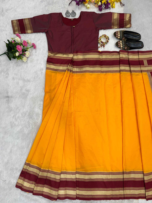 Ready Saree-Gown Pattern - SR-KEP4