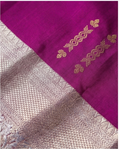Pink Kanchipuram Semi Silk sarees