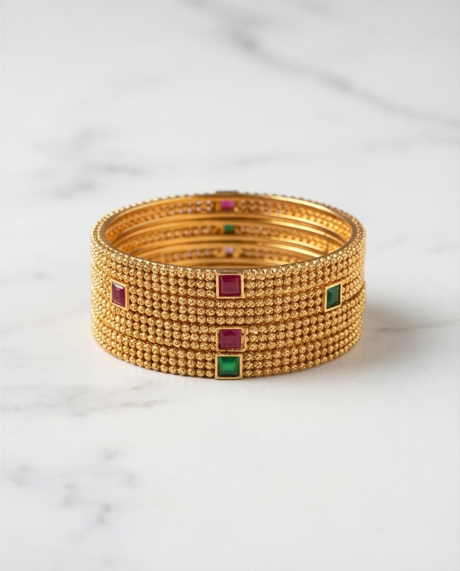 Bangles 2.6size pack of 4 (NRW49)