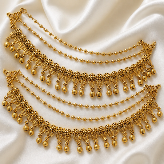 Anjali Antique Three layer Matti - NRW-105
