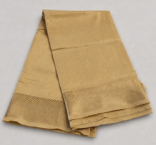 Classic Handloom Tassel Saree-gold (SR-PSMP39)