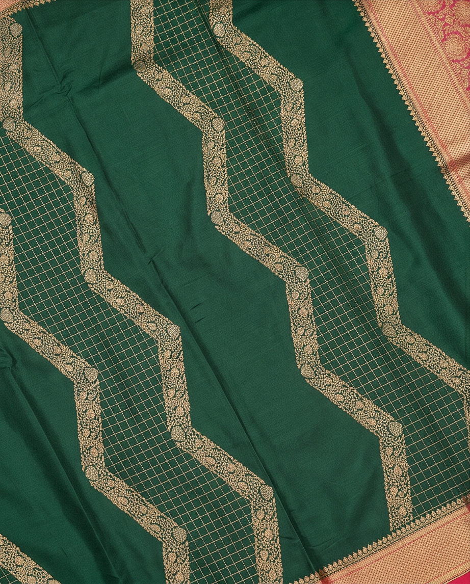 Crepe silk -Green(SR-MSP37)