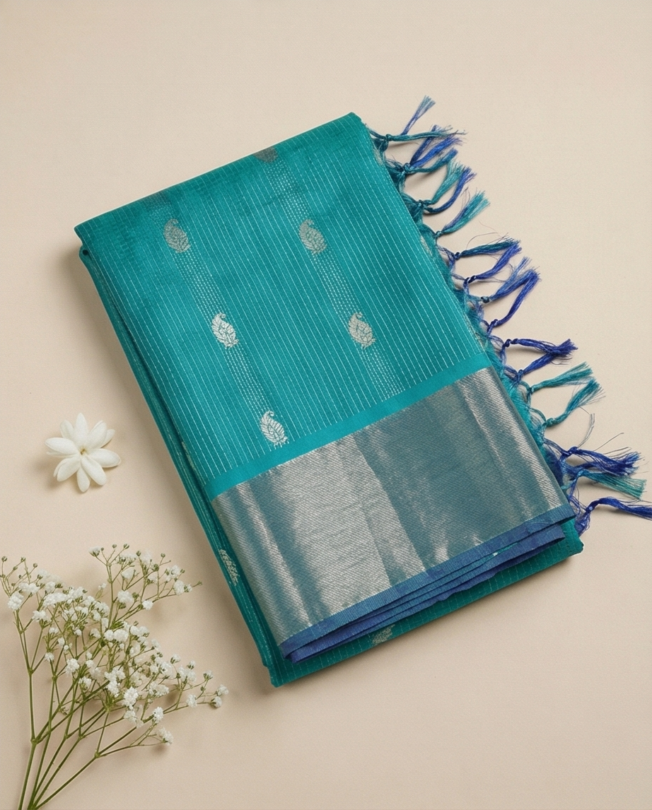 Pure Silk Line saree