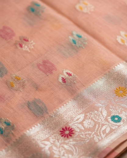 Premium Pink Colour Saree (SR-SP26)