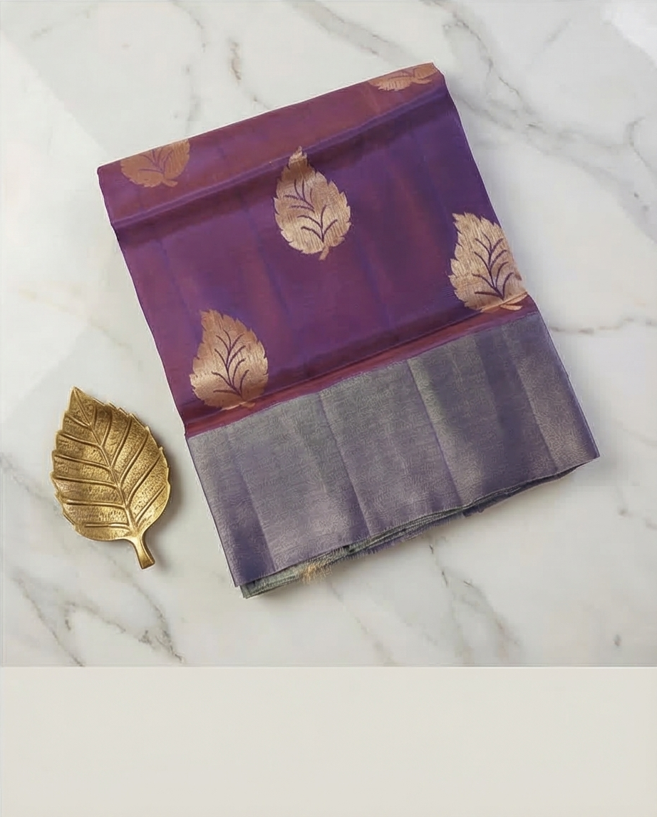 Kanchipuram Silk Saree - Magenta & Turquoise - SR-MSP13