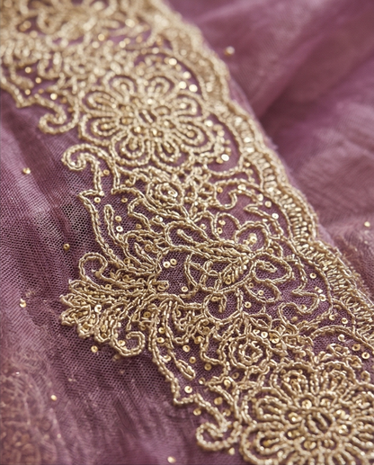 Tribal Shade Pinkish Designer Saree (SR-SP31)