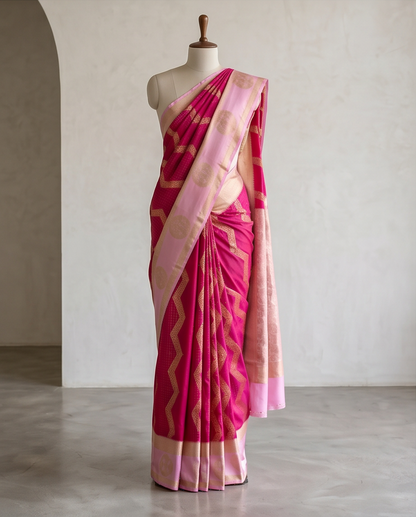 Crepe silk -Pink(SR-MSP36)