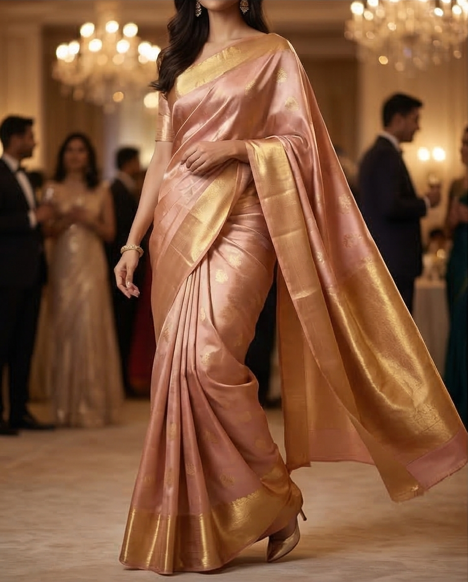 Tissue lines saree (SR-DSP1)