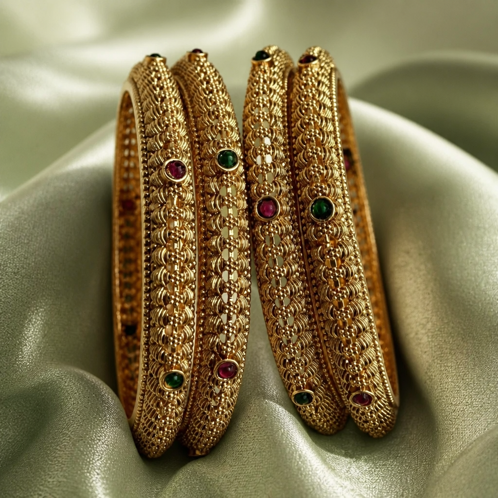Swarna Jaal Bangles - NRW-124