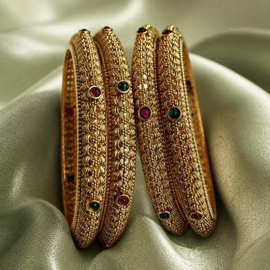 Swarna Jaal Bangles - NRW-124