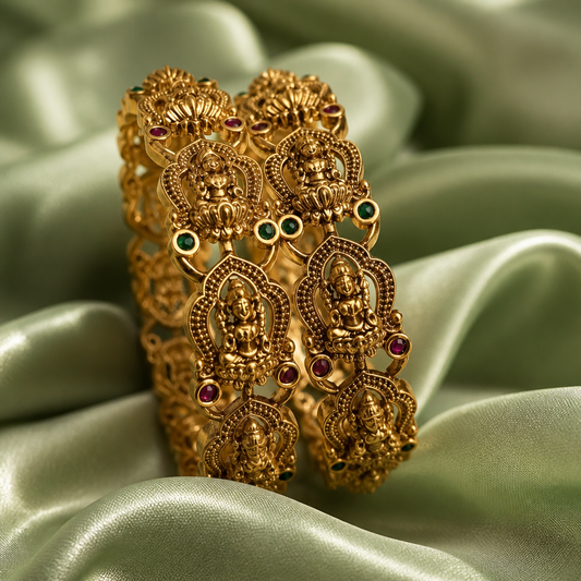 Maha Lakshmi Heritage Bangles - NRW-112