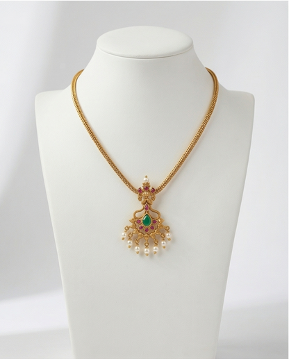 Simple beautiful Necklace with Earrings (NRW14)