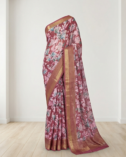 Pink Poonam Saree (SR-SP1)