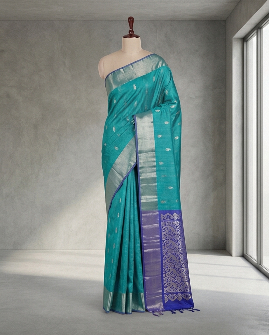 Pure Silk Line saree