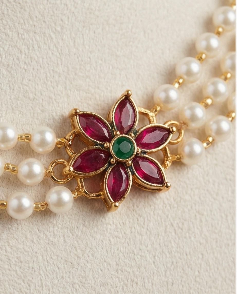 Choker with Earrings (NRW39)