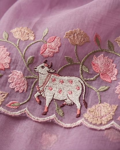 Pink Designer Saree (SR-SP21)