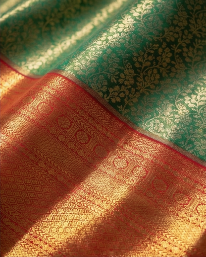 Pure Tissue Broket Silk sarees
