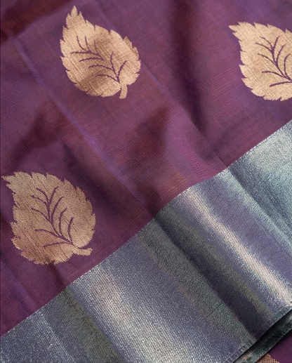 Kanchipuram Silk Saree - Magenta & Turquoise - SR-MSP13