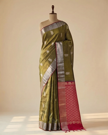 Pure Silk Line saree
